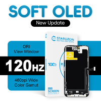 Écran OLED LTPO souple 120Hz pour iPhone 14 Pro Max Plus, assemblage complet, fabricants d'écrans LCD