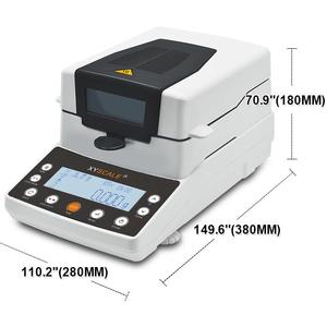 XINGYUN XY-100MW 110g 0.001g 0,01% LCD Laboratório Uso Grão Trigo Medição Medidor Analisador Medidor Umidade - Product Image 2