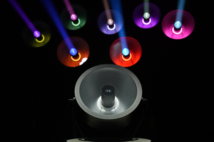 BEAM PATT 450 IP Omniray 450W Projecteurs de Scène Rétro <span class=keywords><strong>Blinder</strong></span> DMX512 avec Effet Eye-Candy IP65 - Product Image 2