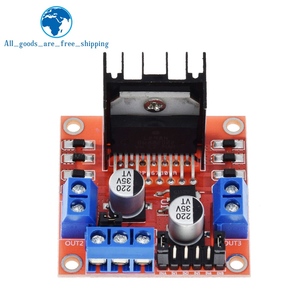 New <span class=keywords><strong>Dual</strong></span> H cầu DC động cơ bước điều khiển ổ đĩa Board Module <span class=keywords><strong>L298N</strong></span> cho Arduino xe thông minh Robot - Product Image 5