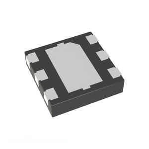 Composant électronique de puces originales de gestion de l'alimentation (PMIC) 6 XFDFN à pad exposé XC6138NAL66R-G - Product Image 1