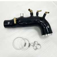 RODIN Nouveau tuyau d'admission turbo en silicone + colliers de fixation pour Impreza WRX Legacy GE GH GR EJ25 Moteur 2.5L 08-14 REV9