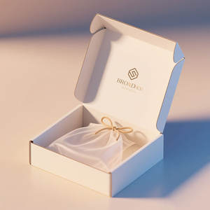 Ramah lingkungan Kraft kertas bergelombang kotak surat dapat digunakan kembali lipat pengiriman surat Berlangganan kemasan kotak kertas hadiah untuk hadiah - Product Image 5