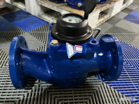 Medidor de Agua Vertical de Gran Capacidad de Hierro Fundido DN200 (Diseño en Seco) Personalizable y Apto para Aplicaciones de Ingeniería