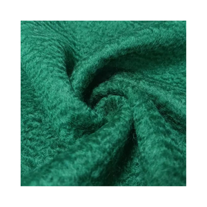 Tissus en <span class=keywords><strong>laine</strong></span> <span class=keywords><strong>laine</strong></span> tissé tissu <span class=keywords><strong>vert</strong></span> foncé pour femmes hommes garçons filles manteaux collection d'hiver à la mode - Product Image 1
