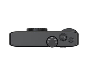 <span class=keywords><strong>Appareil</strong></span> <span class=keywords><strong>photo</strong></span> numérique rétro vintage 12 MP sans écran avec lampe flash au xénon, batterie au lithium 1200 mAh, 5 filtres, mise au point fixe, MicroSD - Product Image 3