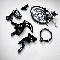 Système de freinage arrière pour Surron Light Bee LBX 240 mm, kit de mise à niveau de course à double piston en aluminium CNC pour vélo électrique tout-terrain