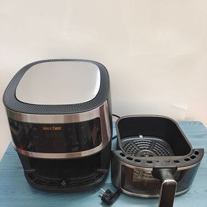 Friteuse à air intelligente 6L ronde multifonction, chauffage rapide, antiadhésive, nettoyage facile, appareil électroménager de cuisine - Product Image 3