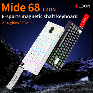 Ldon mide 68 từ chuyển đổi cơ khí có dây chơi Game bàn phím 8K quét rt0.01 Loại sản phẩm - Product Image 5