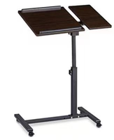 Table d'appoint portable réglable pour ordinateur portable, bureau d'étude, bureau amovible et relevable, moderne, simple, noir, directement de l'usine