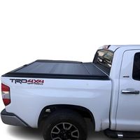 Ventes chaudes, couvre-caisse de camionnette en aluminium rétractable électrique, imperméable, enroulable, pour GMC Sierra Toyota pour GWM NP300