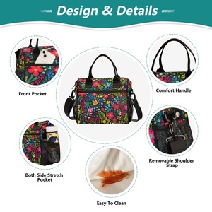 Hot Eco-friendly Reusable Custom Washable Cooler Bag Thermal Insulation Small Lunch Bag for Sale - Product Image 3