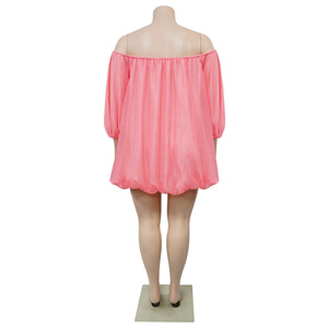 Vestido Casual de Mujer, Sexy, sin Tirantes, de Color Sólido, con Estampado Digital, Tejido de Punto, Mini, a la Moda, Superventas - Product Image 6