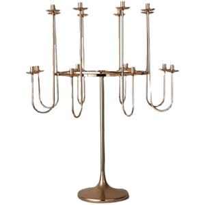 Nuevos Accesorios para Bodas, Candelabros Galvanizados, Arañas de Cristal de Hierro, Decoración de Escenarios, Farolas para Bodas, Adornos - Product Image 4