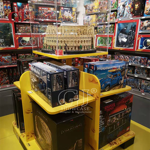 Conception de magasin de <span class=keywords><strong>jouets</strong></span> de détail personnalisé, présentoir de blocs de construction <span class=keywords><strong>pour</strong></span> enfants, étagères, stand moderne, design d'intérieur de mini boutique éphémère - Product Image 5