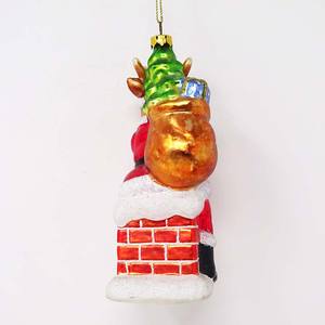 Fabrik Großhandel Weihnachts dekoration Nette Kitz Rucksack Dekorationen - Product Image 2