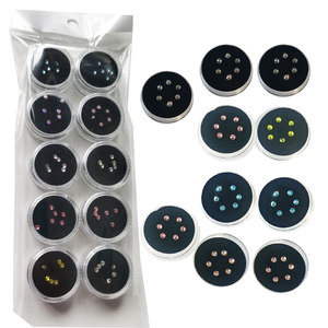 Hot Sale Multi-Purpose <b>Teeth</b> <b>Whitening</b> Accessories Round <b>Teeth</b> Jewelry Crystal Shining Gemstone for <b>Teeth</b> <b>Whitening</b> - Product Image 1