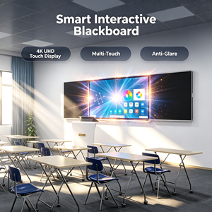 <span class=keywords><strong>Pizarra</strong></span> <span class=keywords><strong>Digital</strong></span> Interactiva Inteligente 4K HD con Pantalla Táctil de 20 Puntos, Precio de Fábrica, para Aula - Product Image 2