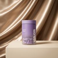 Pot en verre à bouchon à vis de qualité pharmaceutique pour suppléments, poudres protéinées et capsules, avec couleur et logo personnalisés, disponible en 150ml, 180ml, 200ml, 250ml