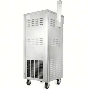 เครื่องทำไอศกรีมเนื้อนิ่มโครงสร้างสแตนเลสเครื่องทำไอศกรีมเชิงพาณิชย์ - Product Image 2