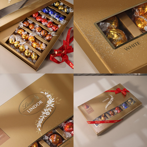 Chocolate Candy & <b>Cookie</b> Packaging Box with Recycled Materials Matt Lamination & UV Coating Custom Logo - Product Image 2
