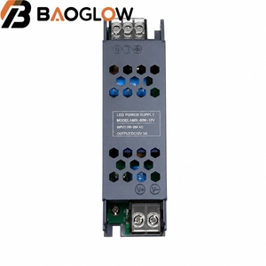 แหล่งจ่ายไฟสลับ MX ซีรีส์บางพิเศษ AC 180-264V อินพุต DC 12V/24V เอาต์พุตคู่60-400W แรงดันไฟฟ้าคงที่แถบไดรเวอร์ LED - Product Image 5