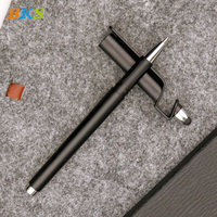 Lot de 100 stylos gel multifonctions BKS 0,5 mm à encre noire, non effaçables, pour bureau et école, avec logo personnalisé, échantillon