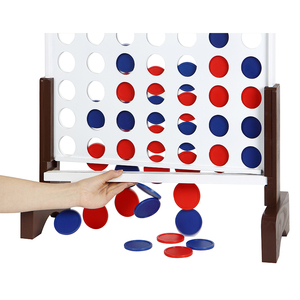 Jeux en bois <span class=keywords><strong>4</strong></span> dans une rangée-Quatre dans une rangée de jouets en bois classiques pour la famille-Line Up <span class=keywords><strong>4</strong></span> jeux de société pour les enfants - Product Image 3