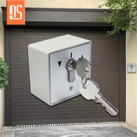 Serrure à cylindre électrique automatique avec interrupteurs à clés pour volet roulant de garage ouvre-porte roulant moteur central