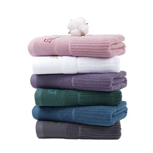 Serviette de bain en coton pur Kim Ryan 50x100cm, absorbante, personnalisable, cadeau d'hôtel, vente en gros - Product Image 5