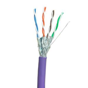 Catégorie de produit Câbles de communication Câble <span class=keywords><strong>Ethernet</strong></span> Cat7 à double blindage S/FTP 23AWG LSZH Câble réseau LAN CAT <span class=keywords><strong>7</strong></span> - Product Image 1