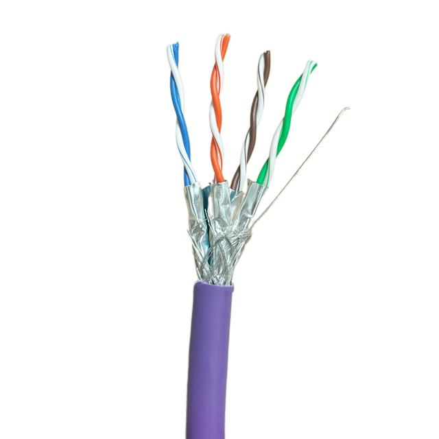 Double Shielded Cat7 Ethernet Cable S/FTP 23AWG LSZH Network LAN Cable CAT 7 Product Category Communication Cables