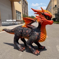 KULIT NAGA LAVA ANKYLOSAURUS untuk ANJING ROBOT-TIDAK TERMASUK ANJING ROBOT- COCOK UNTUK TAMAN PETUALANGAN & TAMAN OLAHRAGA-MCSRTR28