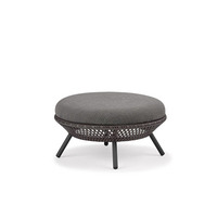 Offre Spéciale canapé simple moderne meubles de jardin canapé en rotin avec repose-pieds et table basse
