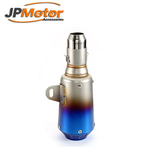 JPMotor-Tubo de escape de acero inoxidable, color titanio, para menos de <span class=keywords><strong>1000cc</strong></span>, silenciador de sistema de escape de motor de motocicleta - Product Image 5