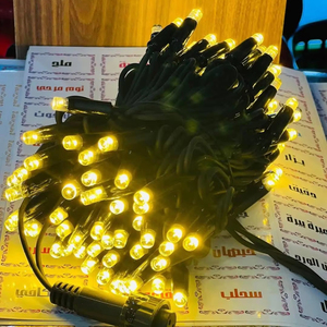 Guirlandes lumineuses LED de Noël étanches IP65 pour extérieur, contrôle sans fil, longueur personnalisable - Décoration de fête pour jardin - Product Image 2