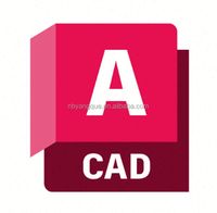 1 Year Subscription 2025/2024/2023/2022 for PC/Mac Genuine License Key Drafting Drawing Tool Software 1PCS=1year