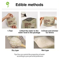 Ketoslim Mo Instant Fast Food Road Trip Chinese Snacks Self Heating Dried Konjac Rice 80g Wholesale Bag