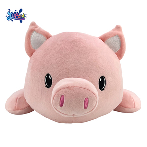 Cuscino aderente di peluche appesantito con elefante personalizzato - Product Image 4
