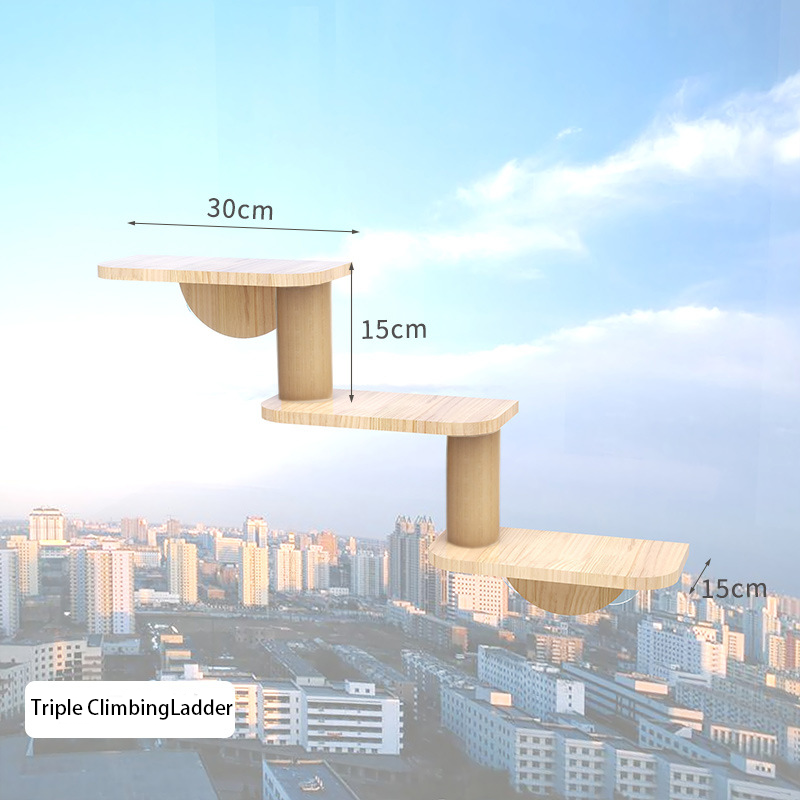 Série de ventouses à trois étages jaune