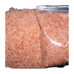 Himalayan Pink Bath Salt Coarse Crystal Granules in Ziplock <b>Bag</b> - Product Image 1
