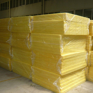 Panneau de laine de verre isolant thermique fourni par l'usine 1,2m×0,6m 40kg/m³ Isolation des conduites HVAC Anti-condensation - Product Image 5