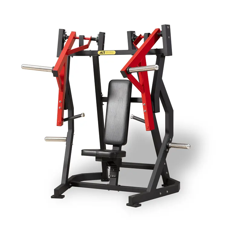 Venta al por mayor, nuevo diseño, equipo de gimnasio de Fitness comercial profesional, construcción de placa muscular, prensa lateral cargada, 2017