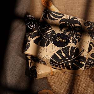 Rouleau de papier d'emballage de haute qualité en gros 80g Noël Kraft papier de soie 43*300cm cadeau de luxe personnalisé anniversaire emballage - Product Image 6