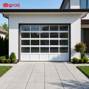 <span class=keywords><strong>Porte</strong></span> de <span class=keywords><strong>garage</strong></span> sectionnelle horizontale inclinable résidentielle personnalisée la plus avantageuse, moderne, avec surface finie - Product Image 1