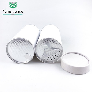 Tùy Chỉnh Tái Chế Gia Vị Gia Vị Giấy Container Vòng Kraft Ống Bóc Nắp Xi Lanh Muối Bột Bao Bì Thực Phẩm Hộp - Product Image 5