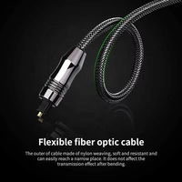 Câble audio numérique coaxial à fibre optique Ultra Premium 1M-30M mâle à mâle pour haut-parleurs 1.5M 2M 3M 5M 10M 15M 20M 25M