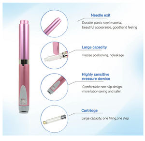 피부 관리를위한 금속 멀티 컬러 재사용 가능한 주사 펜 주입 펜 3ml V2 인젝터 펜 3ml 인슐린 펜 - Product Image 3