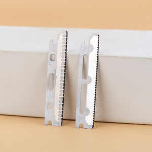 Tondeuse à sourcils à 10 lames, tondeuse à sourcils à large et micro-espacement avec grille, lame en acier inoxydable, rasoir à sourcils - Product Image 1