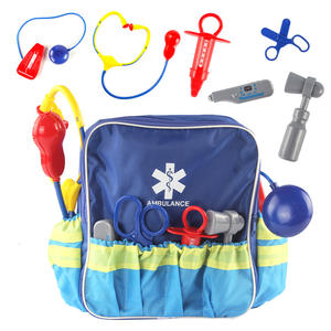 Jouets éducatifs de jeu de rôle pompier travailleur accessoires simulés audible téléavertisseur extincteur kit d'outils d'incendie ensemble enfants - Product Image 5